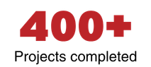 Tabcon group metrics - 400+ projects completed